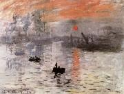 Claude Monet Impresstion Sunrise France oil painting artist
